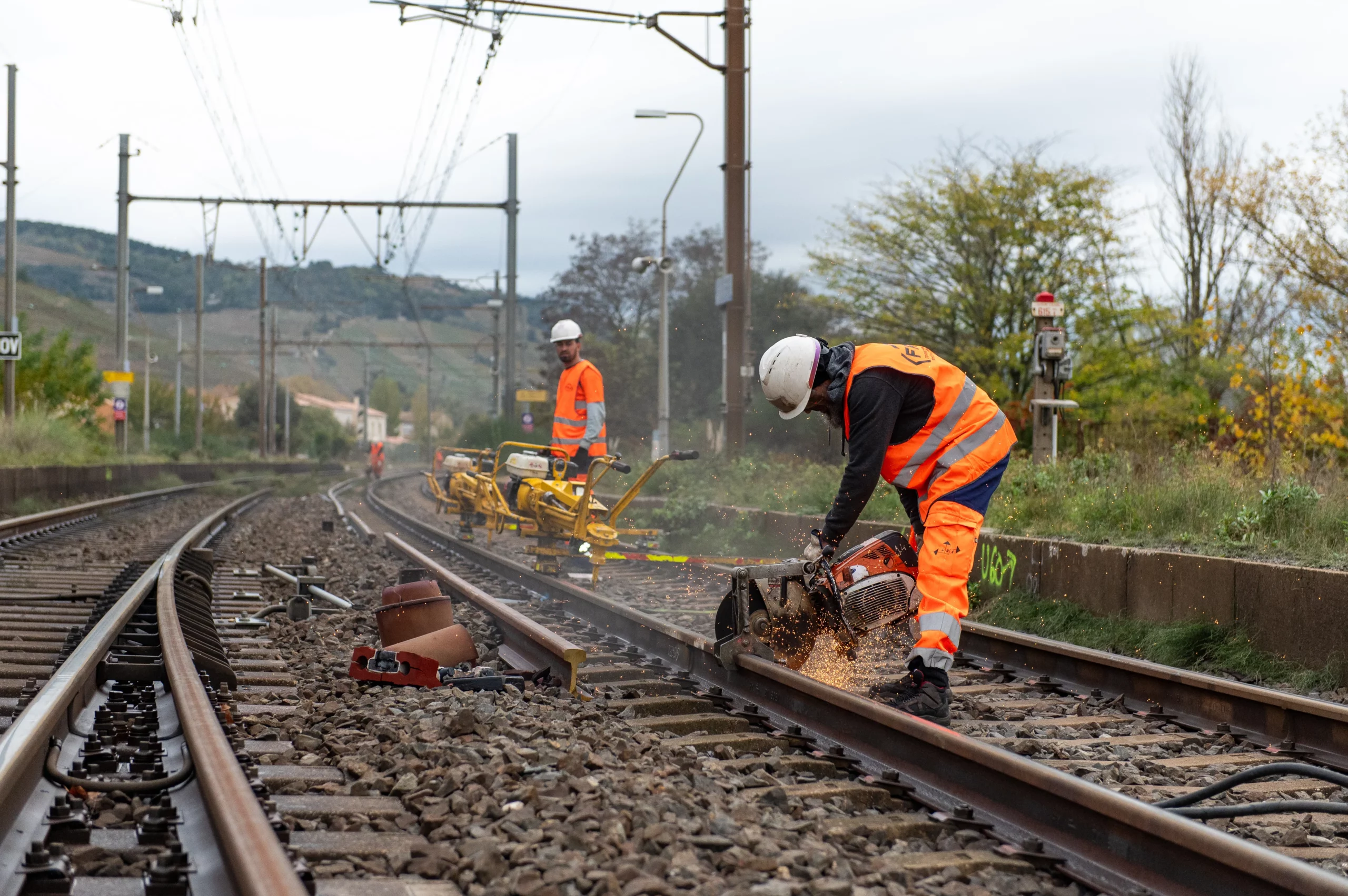 fra entreprise maintenance de voies ferrees