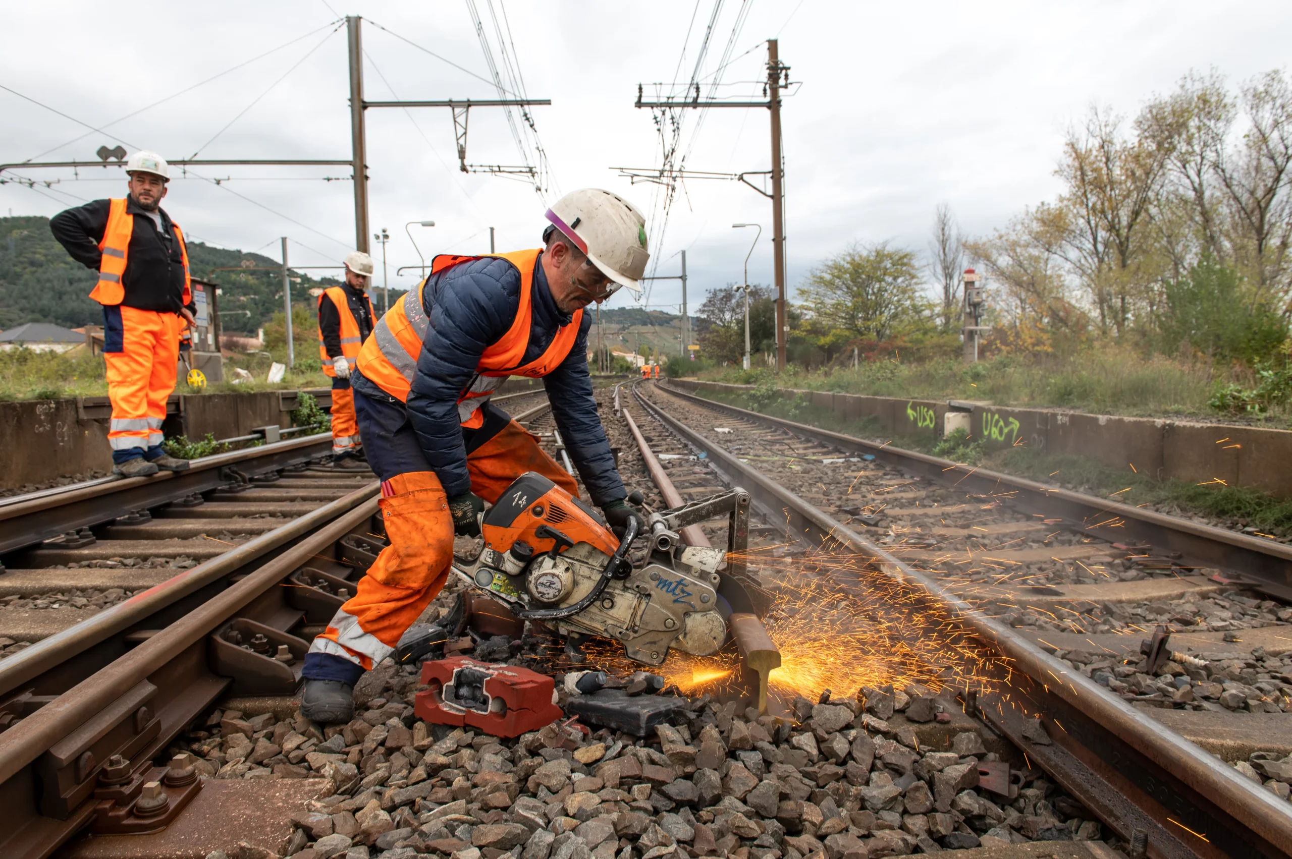 fra entreprise renouvellement de voies ferrees